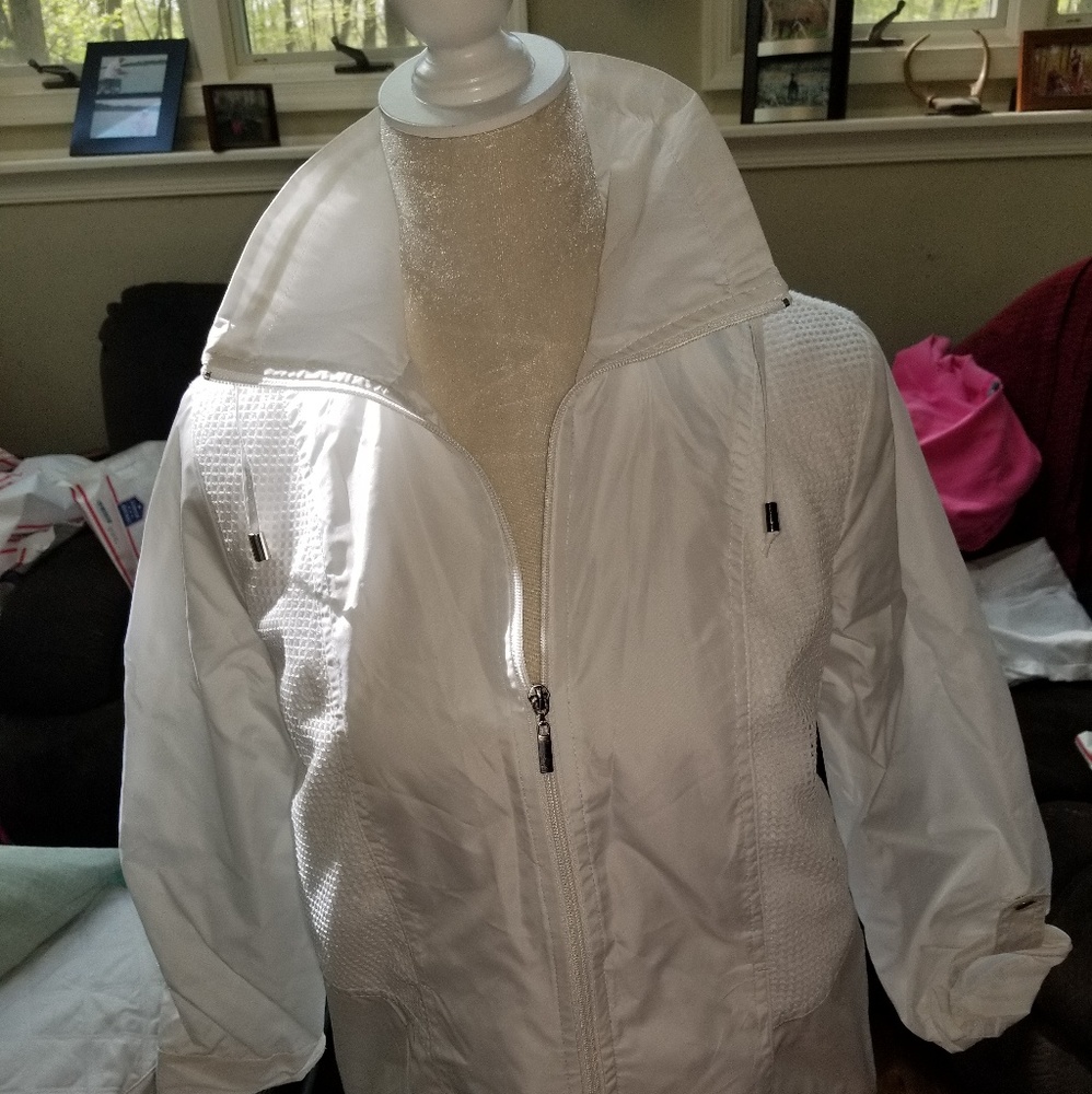 White. Studio works jacket nwt